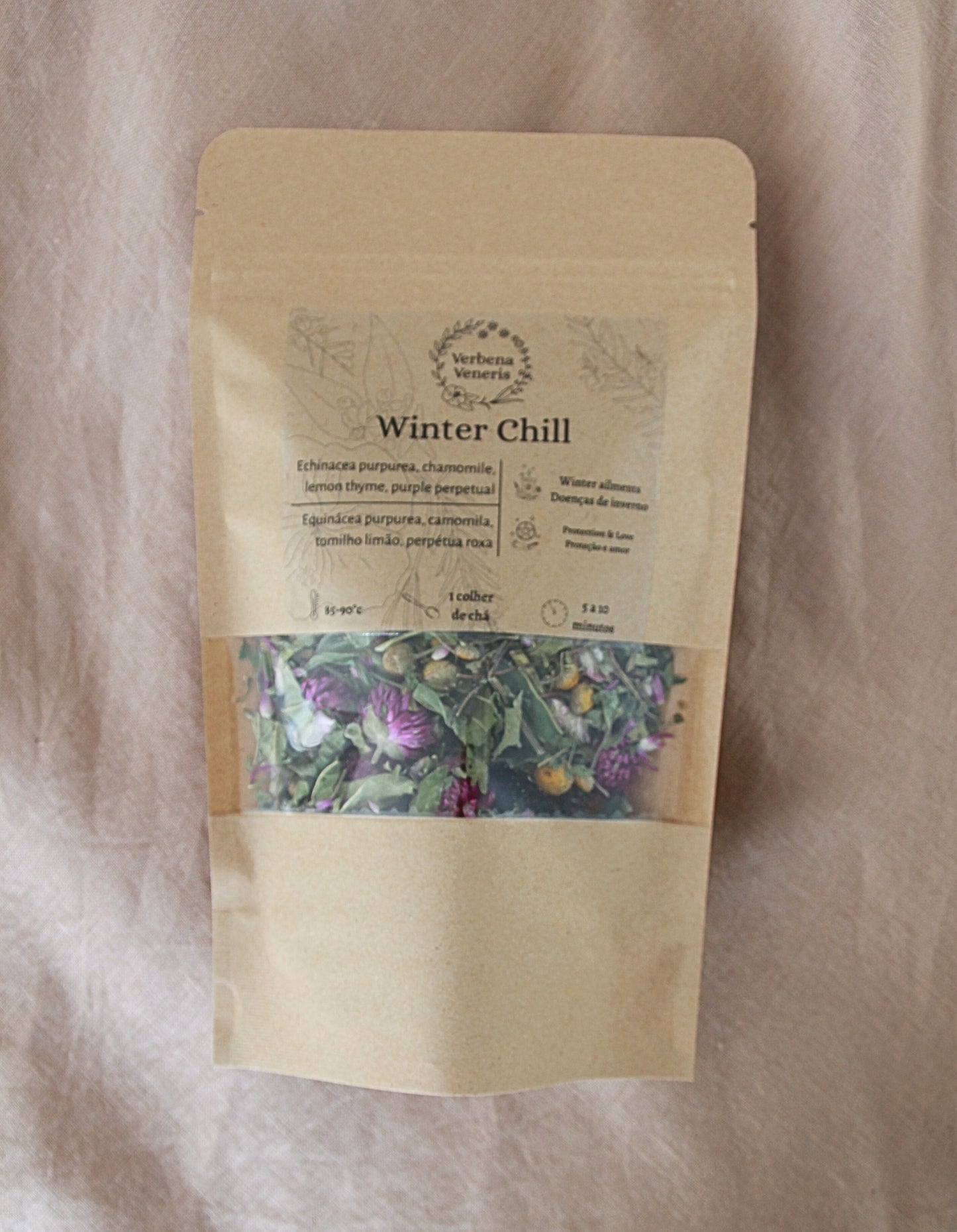 Herbal Infusion - Winter Chill Immune Support Blend | Seasonal wellness - All Portuguese botanicals