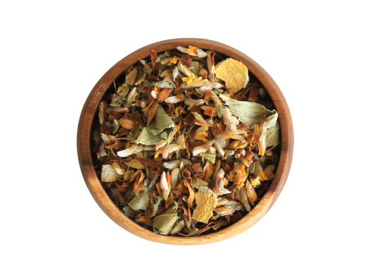 Herbal Infusion - Throat Chakra with Liquorice & Orange Blossom | Soothing Throat Support