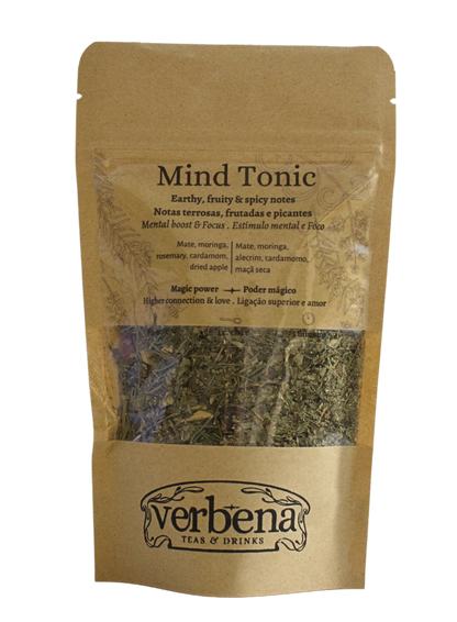 Mind Tonic loose leaves tea in kraft bag